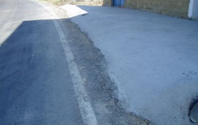 REPAIR OF ROADWAY IN FARASDUÉS, PROV. OF ZARAGOZA