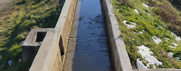 RAISED DITCH IN SANTACARA