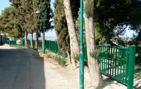 REHABILITATION OF FENCES AND FURNITURE SAN GREGORIO QUARRY OF EJEA