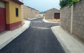 RÉNOVATION DU PAVAGE D’UNE PARTIE DE LA RUE BARRIO BAJO (DE LA ROUTE A-2509 À CARRÉ) VILLARREAL DE HUERVA